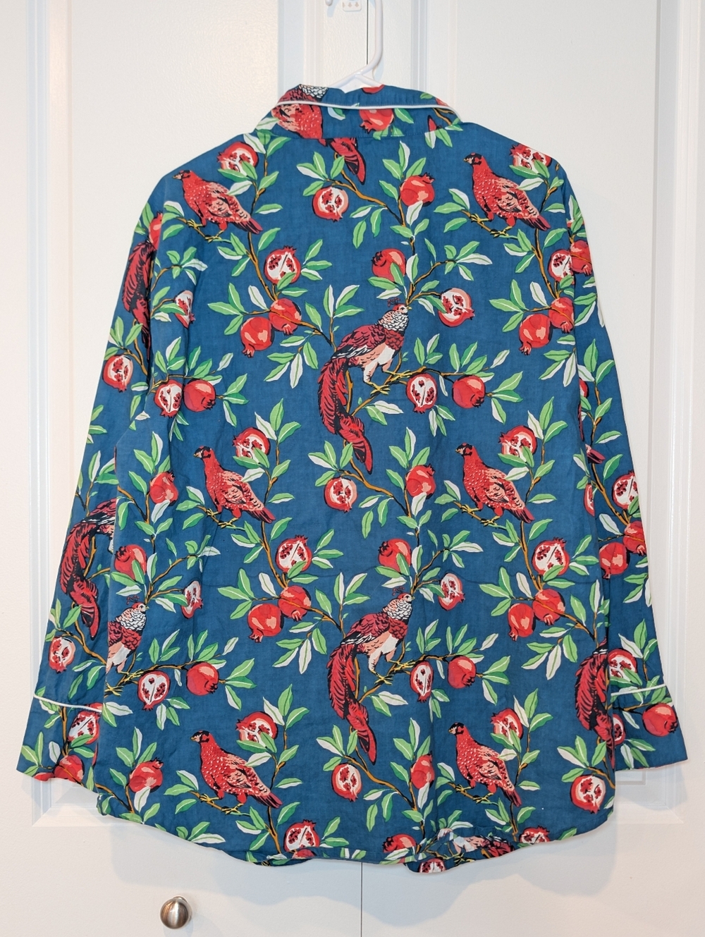 Anthropologie PrintFresh Pomegranate Pajama Top XL - Picture 6 of 6